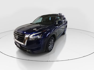 2025 Nissan Pathfinder — rear three-quarter view