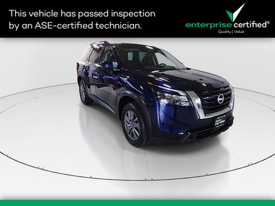 2025 Nissan Pathfinder SV 4WD — front three-quarter view