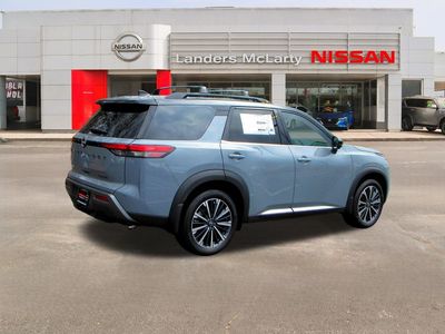 2026 Nissan Pathfinder — rear three-quarter view
