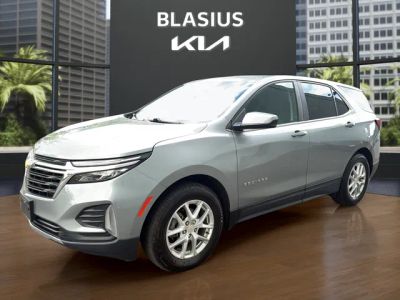 2024 Chevrolet Equinox LT in Sterling Gray Metallic — front three-quarter view