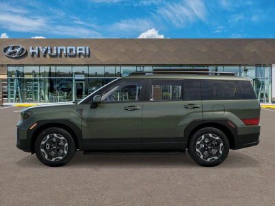 2026 Hyundai Santa Fe — rear three-quarter view