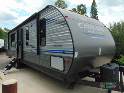 2019 Forest River RV Catalina Legacy — front three-quarter view