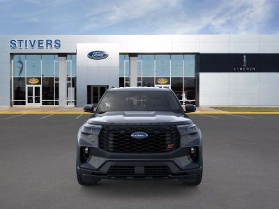 2026 Ford Explorer — engine compartment view
