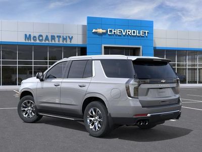 2026 Chevrolet Tahoe — rear three-quarter view