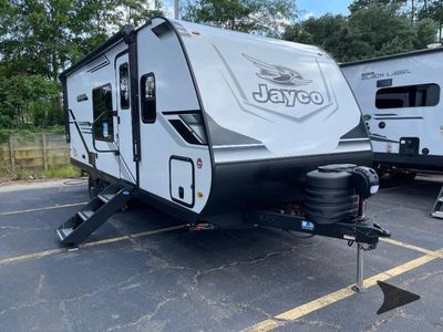2026 Jayco Jay Feather — front three-quarter view