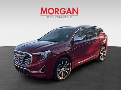 2020 GMC Terrain — rear three-quarter view