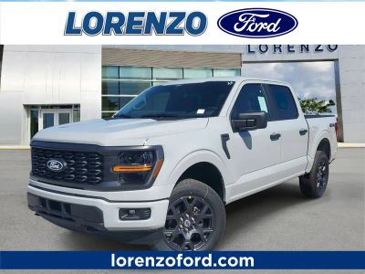 2026 Ford F-150 STX in Avalanche — front three-quarter view
