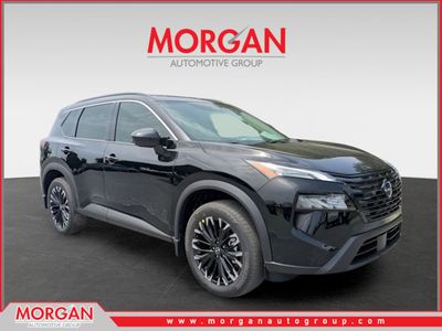 2026 Nissan Rogue Dark Armor in Black — front three-quarter view