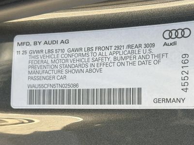 2026 Audi A6 Sedan — photo 41 view