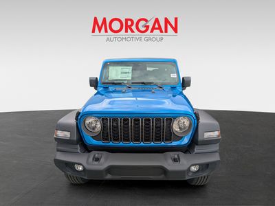2026 Jeep Wrangler — rear three-quarter view