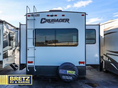 2018 Prime Time RV Crusader — engine compartment view