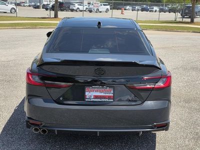 2025 Toyota Camry — rear three-quarter view