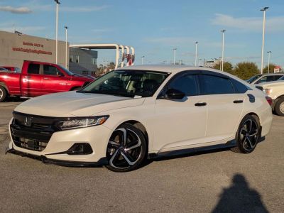 2022 Honda Accord Sport Special Edition in White — front three-quarter view