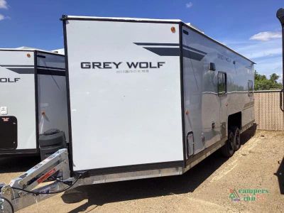 2027 Forest River RV Cherokee Grey Wolf — rear three-quarter view