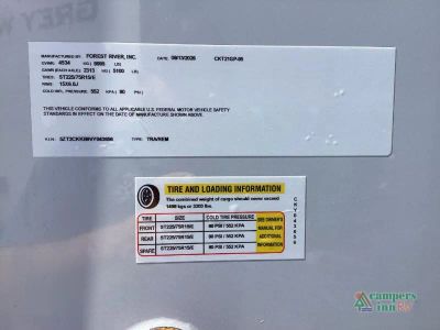 2027 Forest River RV Cherokee Grey Wolf — detail view