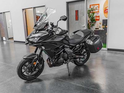 2022 Kawasaki Versys 650 ABS Metallic Spark Black/Metallic Flat Spark Black - Photo 7