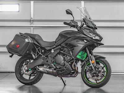 2022 Kawasaki Versys 650 ABS Metallic Spark Black/Metallic Flat Spark Black - Photo 1