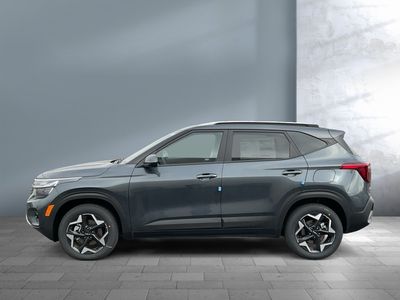 2026 Kia Seltos — rear three-quarter view