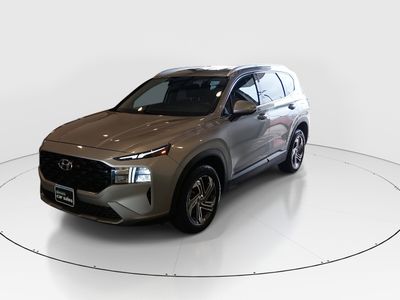 2023 Hyundai Santa Fe — rear three-quarter view