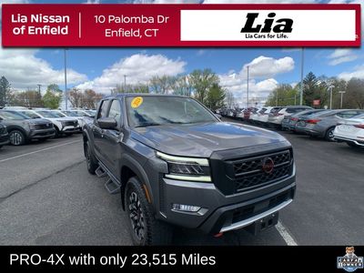 2024 Nissan Frontier PRO-4X — side profile view