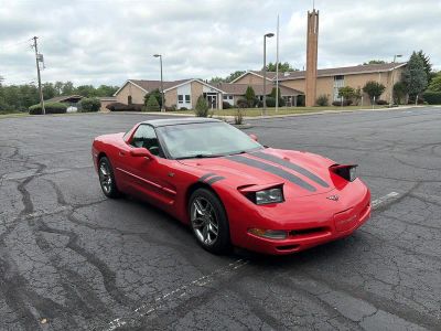 2001 Chevrolet Corvette — rear three-quarter view