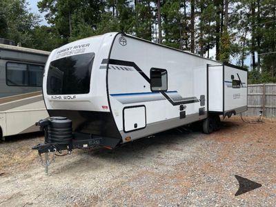2025 Forest River RV Cherokee Alpha Wolf — engine compartment view