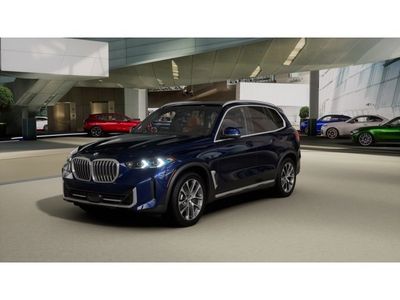 2026 BMW X5 xDrive40i in Tanzanite Blue II Metallic — front three-quarter view