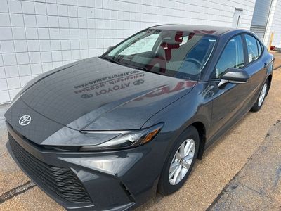 2026 Toyota Camry LE in Underground — front three-quarter view