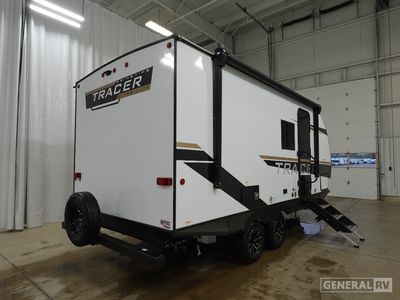 2025 Prime Time RV Tracer — rear three-quarter view