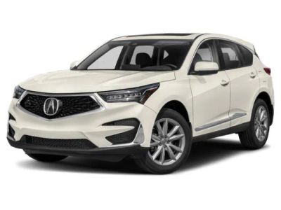 2021 Acura RDX in Silver — front three-quarter view