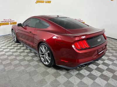 2019 Ford Mustang — rear three-quarter view