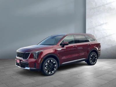 2025 Kia Sorento — front three-quarter view
