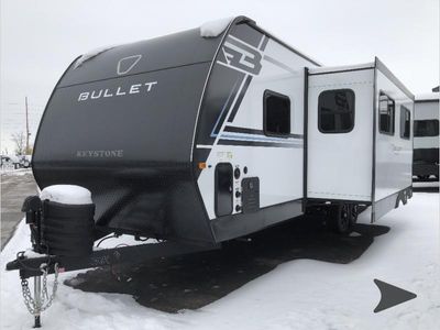 2026 Keystone RV Bullet Classic — front three-quarter view