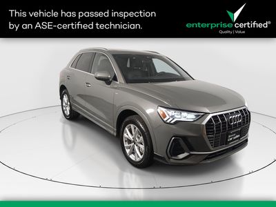 2025 Audi Q3 S line Premium 45 TFSI quattro — front three-quarter view