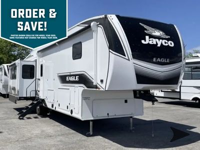 2026 Jayco Eagle — front three-quarter view