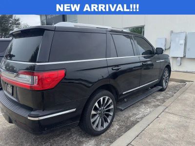 2021 Lincoln Navigator — rear three-quarter view