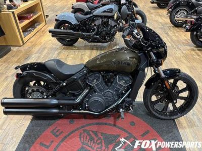 2023 Indian Motorcycle® Scout® Rogue Sixty ABS Bronze Pearl Metallic — front three-quarter view