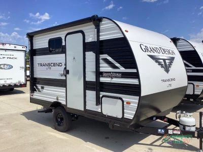 2027 Grand Design Transcend Lite — front three-quarter view