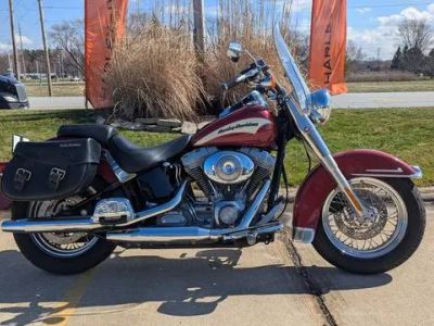 2006 Harley-Davidson® FLST - Softail® Heritage — front three-quarter view