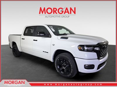 2026 Ram 1500 Big Horn/Lone Star in White — front three-quarter view