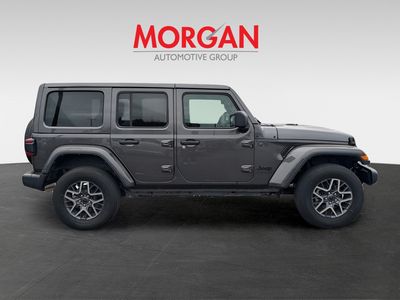 2025 Jeep Wrangler — rear three-quarter view