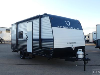 2026 Keystone Springdale Mini — front three-quarter view