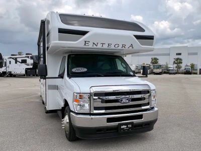 2027 Entegra ODYSSEY — front three-quarter view