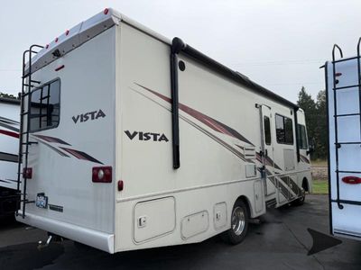 2019 Winnebago Vista — rear three-quarter view
