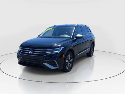2024 Volkswagen Tiguan — rear three-quarter view