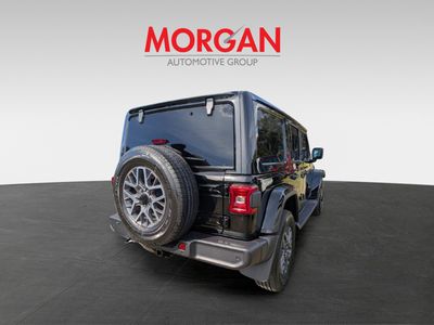 2025 Jeep Wrangler — rear three-quarter view