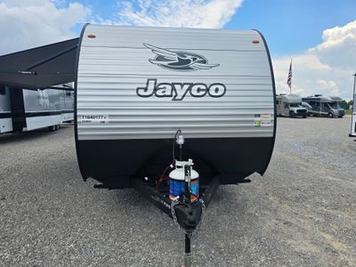 2026 Jayco Jay Flight SLX — front three-quarter view