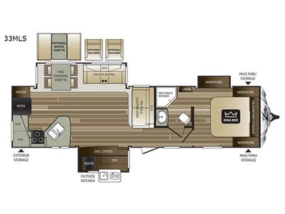2017 Keystone RV Cougar X-Lite — photo 13 view