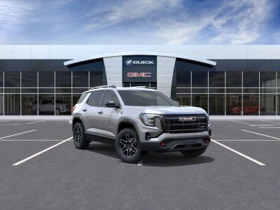 2026 GMC Terrain AT4 in Sterling Metallic — front three-quarter view