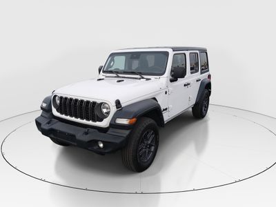2024 Jeep Wrangler — rear three-quarter view